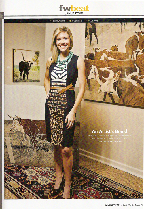 Natalie in Fort Worth Texas Magaze